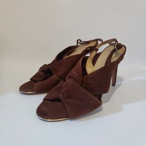 Banana Rebublic Jessa Suede Heel Sandals